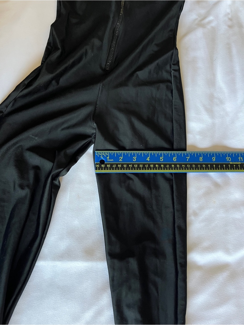 AquaBlue Wetsuit Black Full Body UV Shield Zip Up Swimsuit Surf Dive Size S - Picture 7 of 16